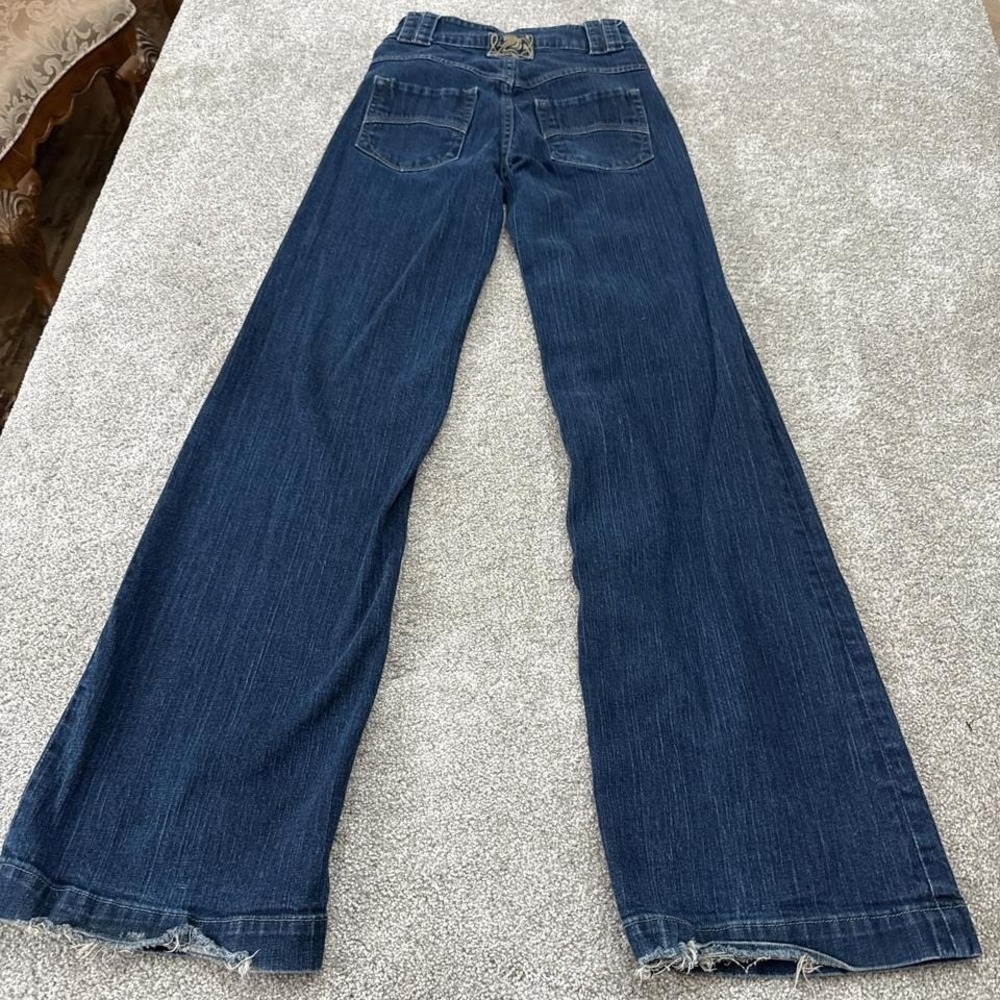 Del Forte Denim Jeans Womens 27 Straight Leg Organic Cotton Stretch Made in USA - Picture 5 of 9